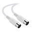 DIN 5-pol MIDI-/Keyboard-Kabel Weiß - 1,2 m