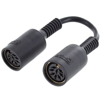 Cavus Cavus 8-poliges DIN Powerlink PL8 Kupplung für B&O / Schwarz - 0,10 m