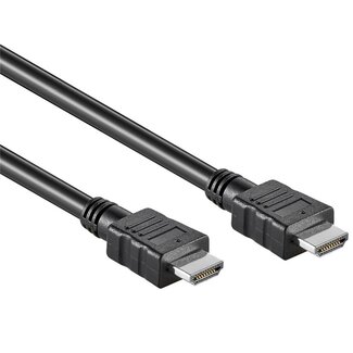 MaxTrack HDMI-Kabel Version 1.4 (4K 30Hz) CCS, Schwarz, 0,5 m