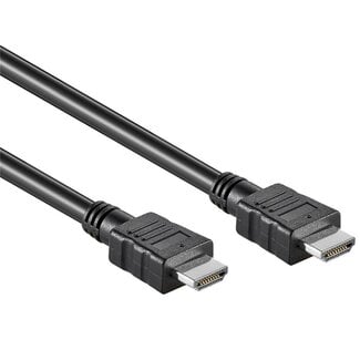 Goobay HDMI-Kabel Version 1.4 (4K 30Hz) CCS, Schwarz - 7,5 Meter