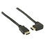 HDMI-Kabel 90° Rechtswinklig - Version 1.4 (4K 30Hz) - 0,30 m