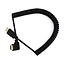 HDMI Spiralkabel 90° Rechts 1.4 (4K 30Hz) 2 Meter