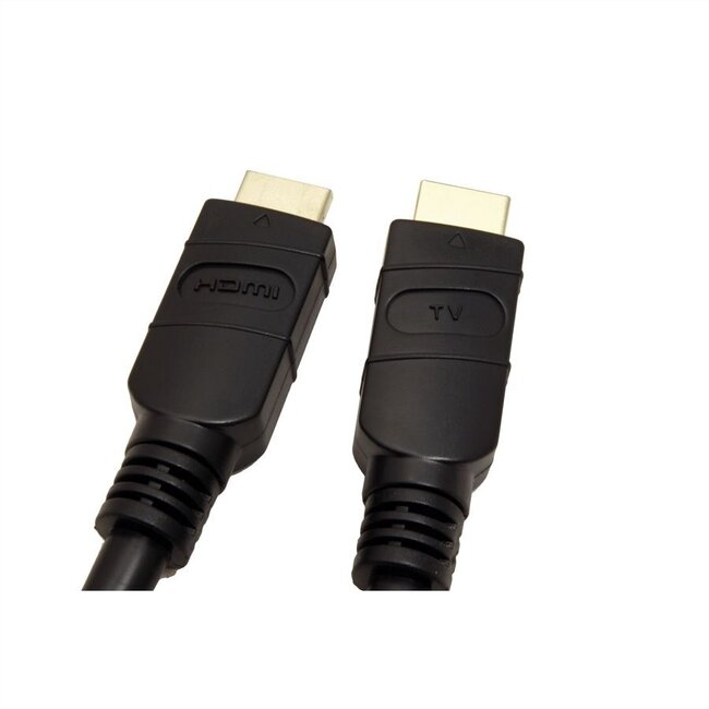 Aktives HDMI-Kabel Version 2.0 (4K 60Hz + HDR) Schwarz - 20 Meter