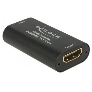 DeLOCK HDMI Repeater Version 2.0 (4K 60Hz HDR) – 20m Eingang / 10m Ausgang