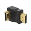HDMI (m) - HDMI (m) Kupplung 90° abgewinkelt Version 1.3 (Full HD 1080p)