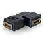 HDMI 1.3 Winkeladapter 90° Links Full HD 1080p
