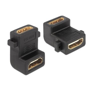 DeLOCK HDMI (m) - HDMI (m) Einbaubuchse 90° Winkel Version 1.4 (4K 30Hz)