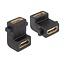HDMI (m) - HDMI (m) Einbaubuchse 90° Winkel Version 1.4 (4K 30Hz)