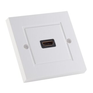 S-Impuls HDMI Einbaudose mit 1 Anschluss - Version 1.3 (Full HD 1080p)