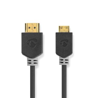 Nedis Nedis Mini HDMI-auf HDMI Kabel | HDMI 2.0 | 4K 60Hz + HDR | 2 Meter