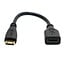 Mini HDMI Verlängerungskabel Version 1.4 (4K 30Hz) Schwarz - 0,15 m