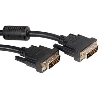 Roline DVI-D Dual Link Monitor-Kabel – UL-zertifiziert – 2 Meter