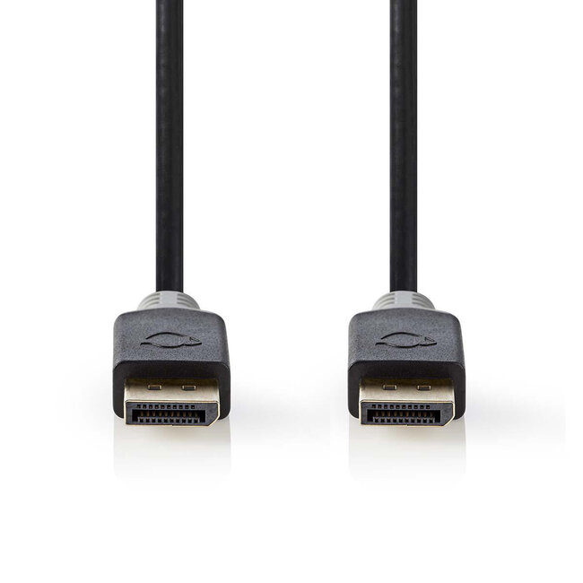 Nedis DisplayPort Kabel DP1.2 (4K 60Hz) Schwarz - 2 Meter