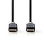 Nedis DisplayPort Kabel DP1.2 (4K 60Hz) Schwarz - 2 Meter