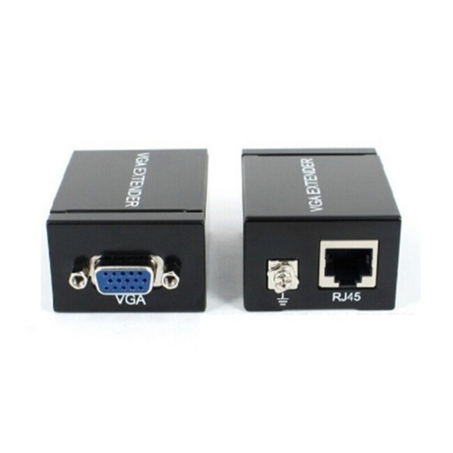 VGA-Verlängerung über 1 Netzwerkkabel – 60 Meter