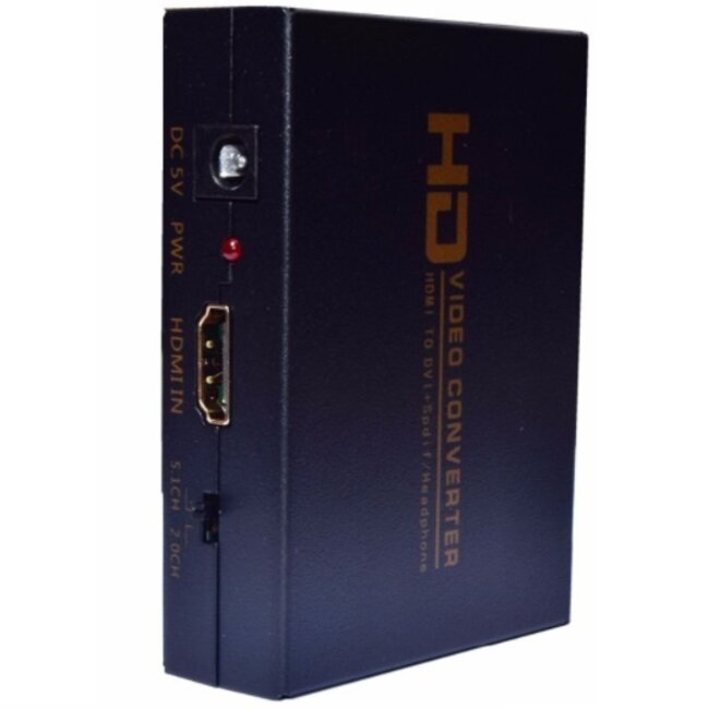 HDMI zu DVI-I Dual Link + Audio Konverter