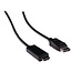 DisplayPort-auf-HDMI-Kabel - DP 1.1 / HDMI 1.3 (Full HD 1080p) - 1,8 m schwarz