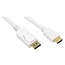 DisplayPort-auf-HDMI Kabel - DP 1.1 / HDMI 1.3 (Full HD 1080p) - Weiß - 2 Meter