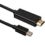 Mini DisplayPort 1.1 auf HDMI 1.3 Kabel (Full HD 1080p) / Schwarz - 3 Meter