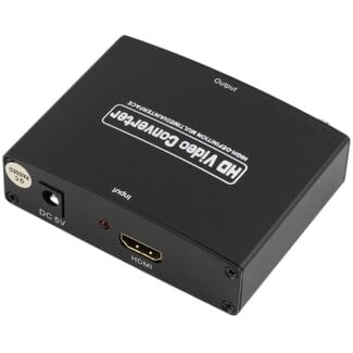 Coretek HDMI-zu-Component-AV-Konverter / Schwarz