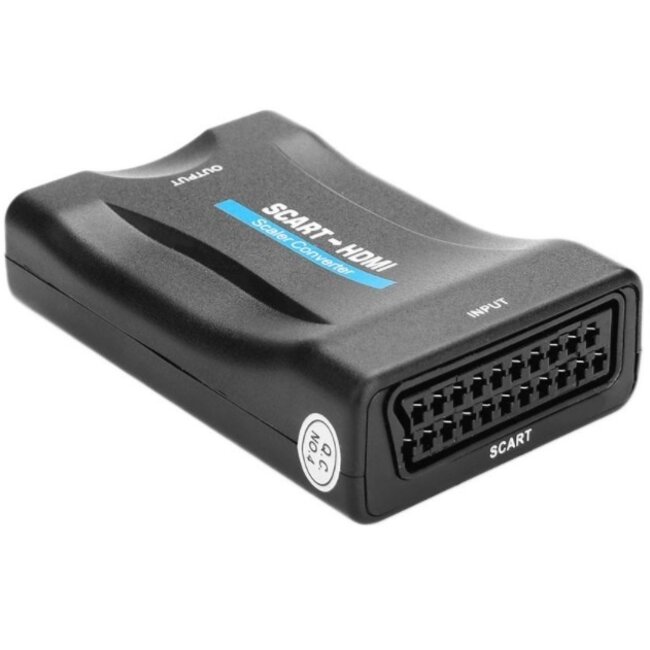 SCART-zu-HDMI Konverter / Schwarz