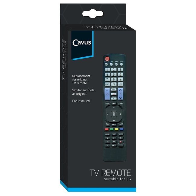 Cavus Fernbedienung für LG Fernseher