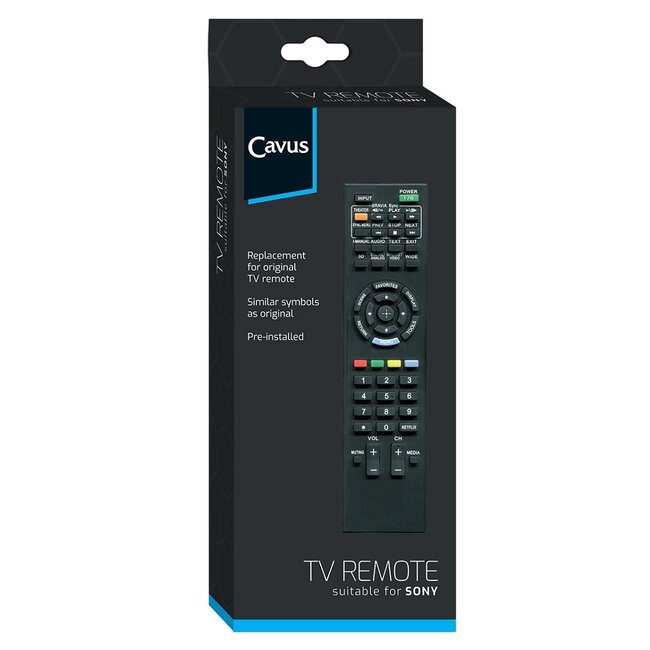 Cavus Fernbedienung für Sony Fernseher