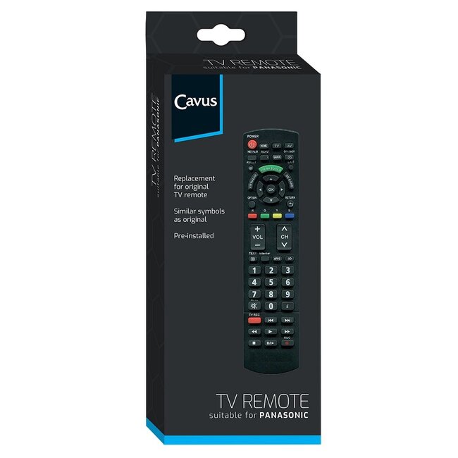 Cavus Fernbedienung für Panasonic TVs