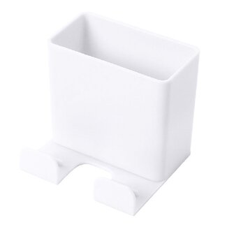 Coretek Halterung für Fernbedienung und Telefon / Weiß