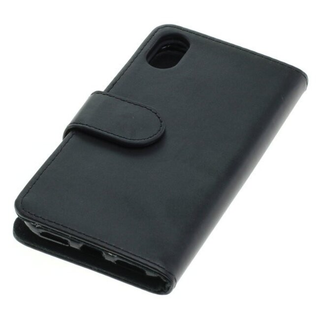 OTB Book Case für Apple iPhone X / Xs – Schwarz