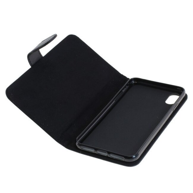OTB Book Case für Apple iPhone Xs Max / Schwarz