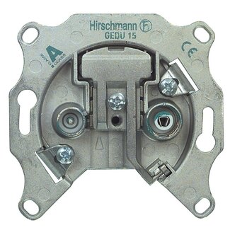 Hirschmann Hirschmann Durchgangsbox GEDU 15 SHOP komplett