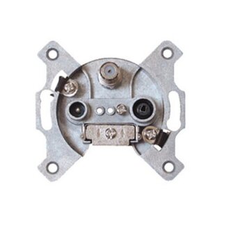 S-Impuls Satelliten-Durchgangsdose R/TV/SAT 10 dB (CE)