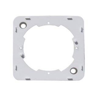 S-Impuls Aufputz-Steckdose mit Rahmen / Weiß