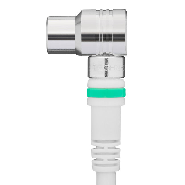 Technetix RLA++21 4G/LTE-feste 4K Ultra HD IEC(m)-IEC(f) Koaxialkabel - 5 Meter