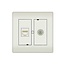 Technetix RJ45/Koax Wanddose CLICK-50 SHOP / Ziggo & KPN geeignet