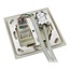 Technetix RJ45/Koax Wanddose CLICK-50 SHOP / Ziggo & KPN geeignet