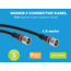 Technetix RLA++10 4G/LTE-fester F-Stecker auf F-Stecker Koaxialkabel 1,5 m