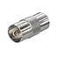IEC (V) - IEC (V) Koax Kupplung / Metall