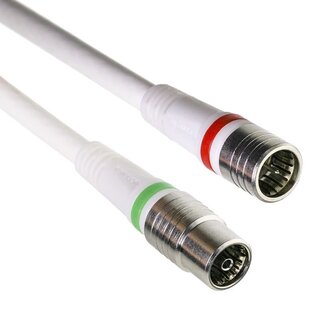 Technetix Technetix RLA++ 4G/LTE geschirmtes F (m) - IEC (w) Koaxialkabel - 1,5 m