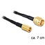SMA (m) zu SMB (m) Kabel RG174 50 Ohm Schwarz 7 cm