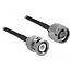 N (m) - BNC (m) Kabel - LMR195/RF195 - 50 Ohm - Schwarz - 10 Meter