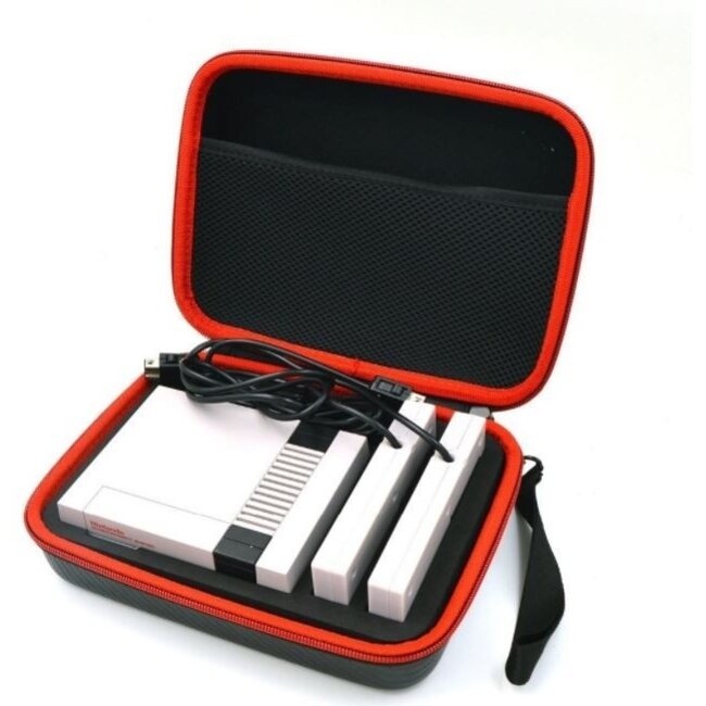 Aufbewahrungstasche für Nintendo NES Classic Mini (Mini NES) / Schwarz