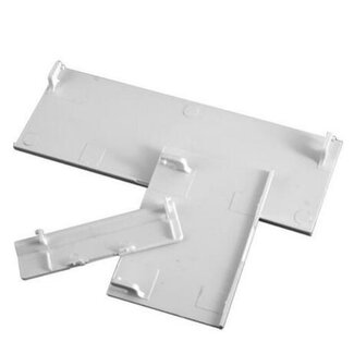 Coretek Klappen für Vorder- und Seitenbereich Nintendo Wii / Weiß