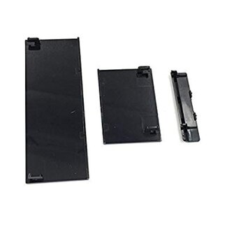 Coretek Klappen für Vorder- und Seitenbereich Nintendo Wii / Schwarz