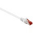 S/FTP CAT6 Gigabit Netzwerkkabel Weiß - LSZH - 30 Meter