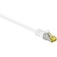 S/FTP CAT7 10-Gigabit Netzwerkkabel Weiß - LSZH - 50 Meter