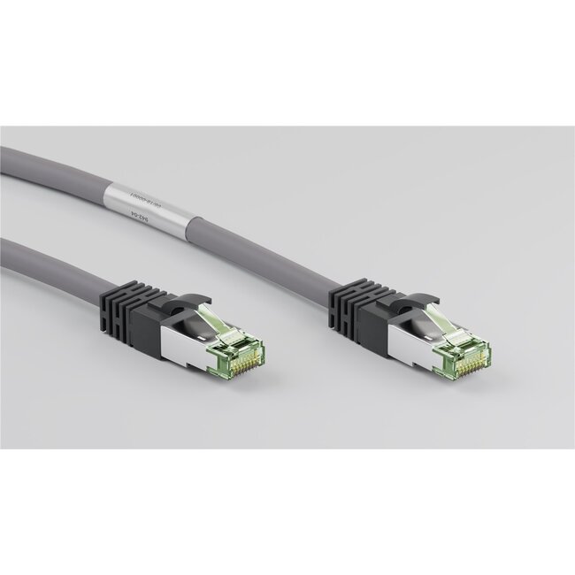 Premium S/FTP CAT8.1 40-Gigabit Netzwerkkabel Grau - LSZH - 5 Meter