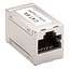 Premium STP CAT6a Gigabit RJ45 Metall Kupplung