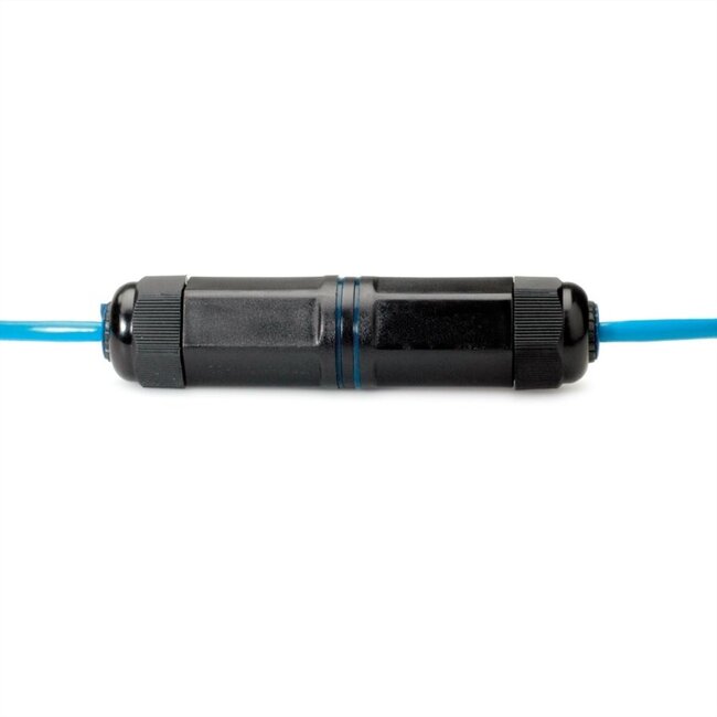 Wasserdichtes IP67 STP CAT6 Verbindungsstück - Industrie / Schwarz